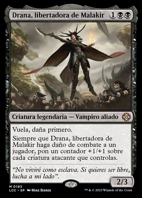 Drana, Liberator of Malakir