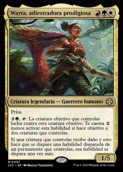 Wayta, Trainer Prodigy