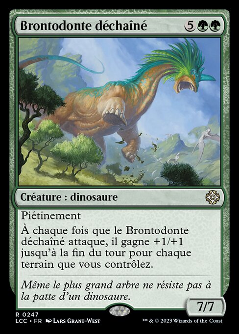 Rampaging Brontodon