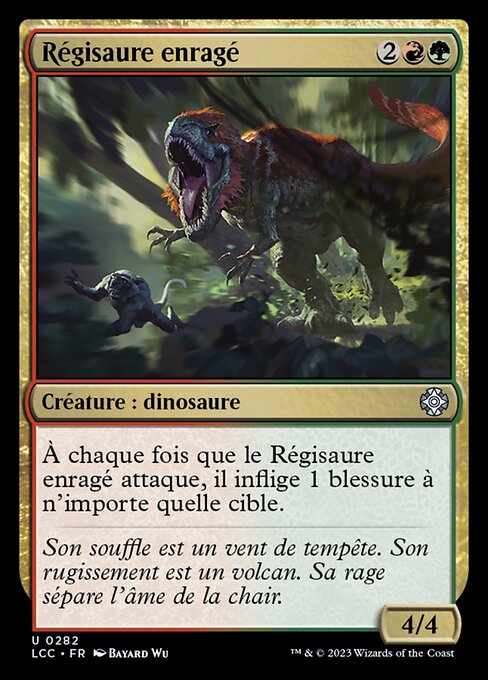 Raging Regisaur