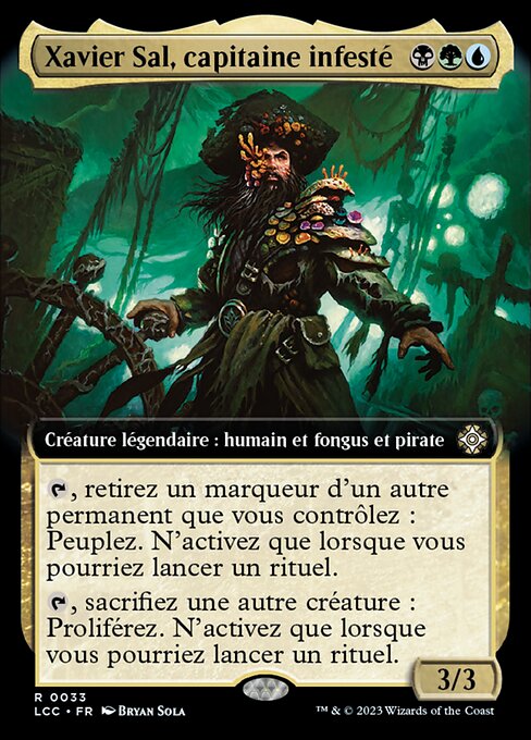 Xavier Sal, capitaine infesté