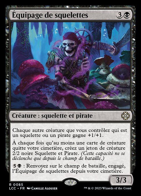 Équipage de squelettes