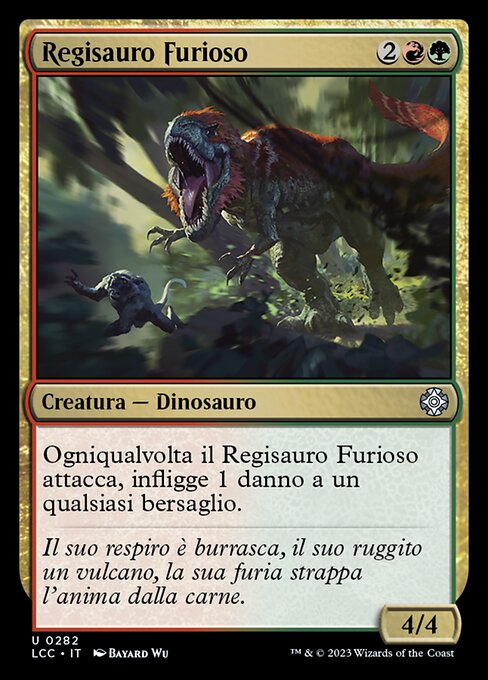 Raging Regisaur