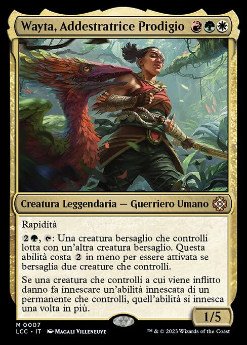 Wayta, Trainer Prodigy