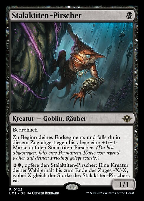 Stalaktiten-Pirscher