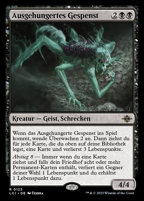 Ausgehungertes Gespenst