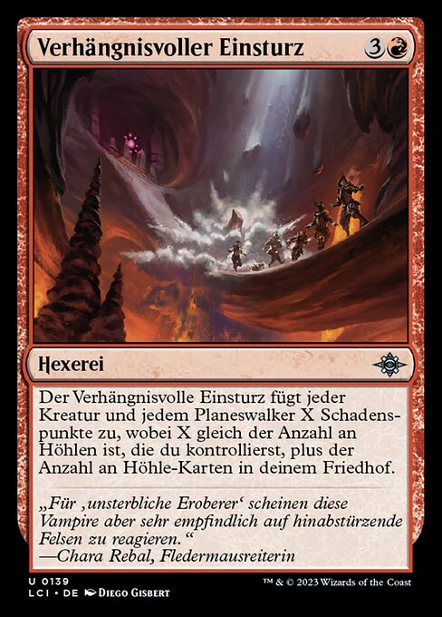 Verhängnisvoller Einsturz