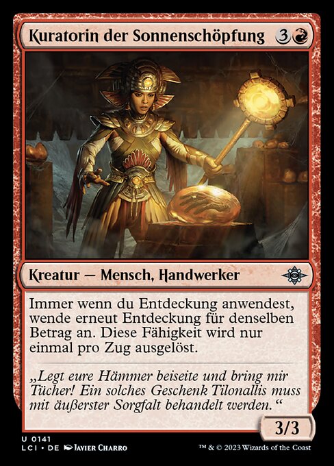 Curator of Sun's Creation