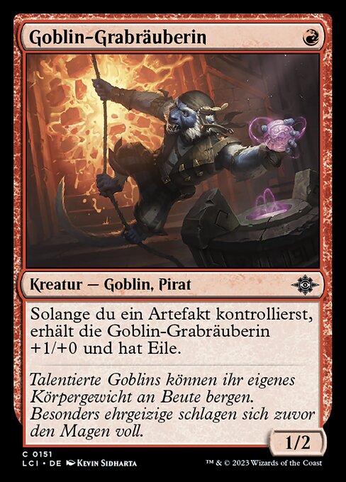 Goblin-Grabräuberin