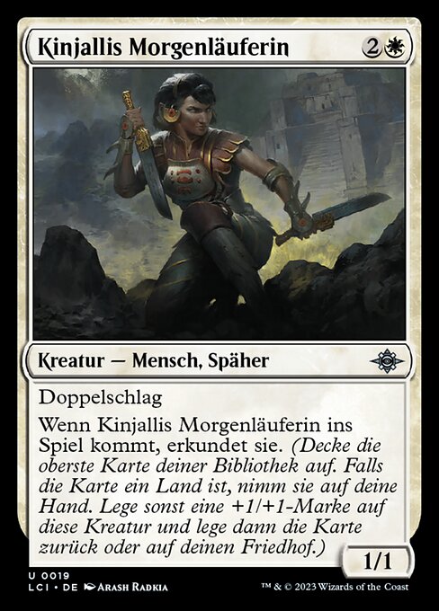 Kinjallis Morgenläuferin