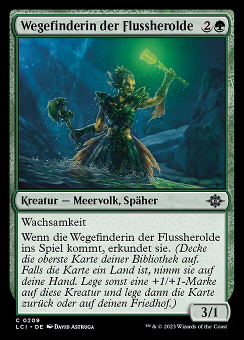 Wegefinderin der Flussherolde