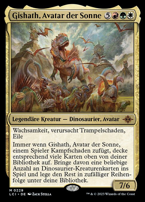 Gishath, Sun's Avatar