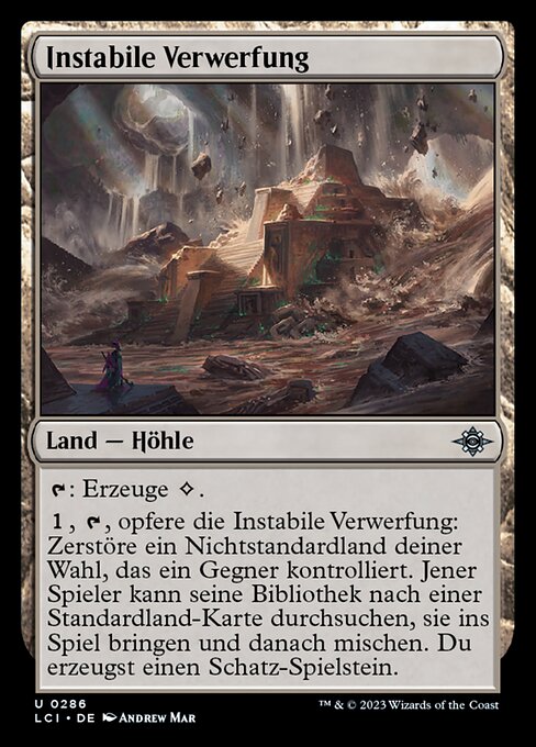 Instabile Verwerfung