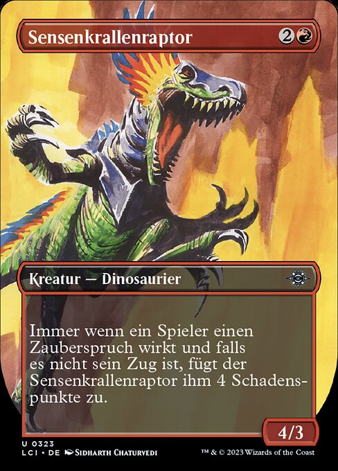 Sensenkrallenraptor