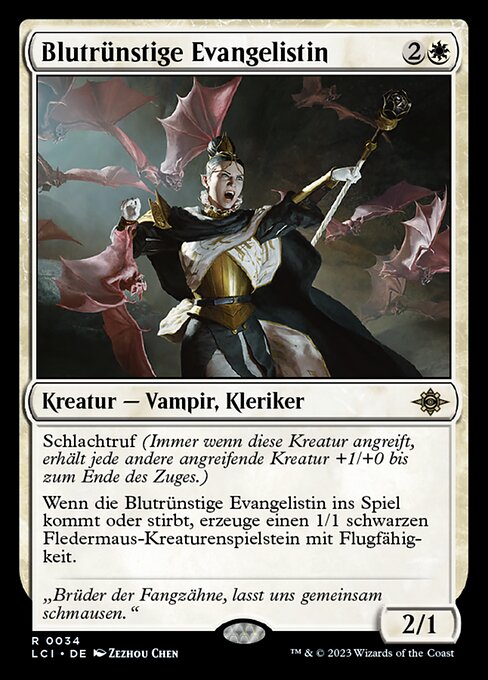 Blutrünstige Evangelistin