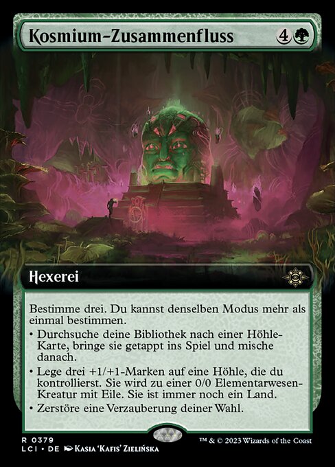 Kosmium-Zusammenfluss