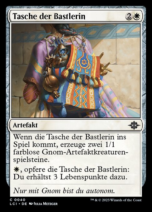Tasche der Bastlerin