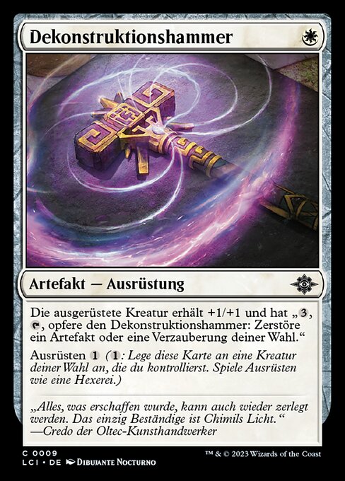Deconstruction Hammer