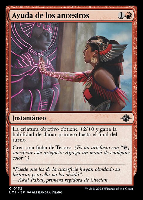 Ayuda de los ancestros