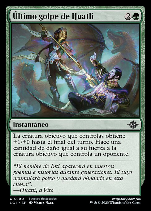 Último golpe de Huatli