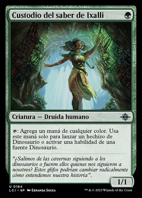 Custodio del saber de Ixalli