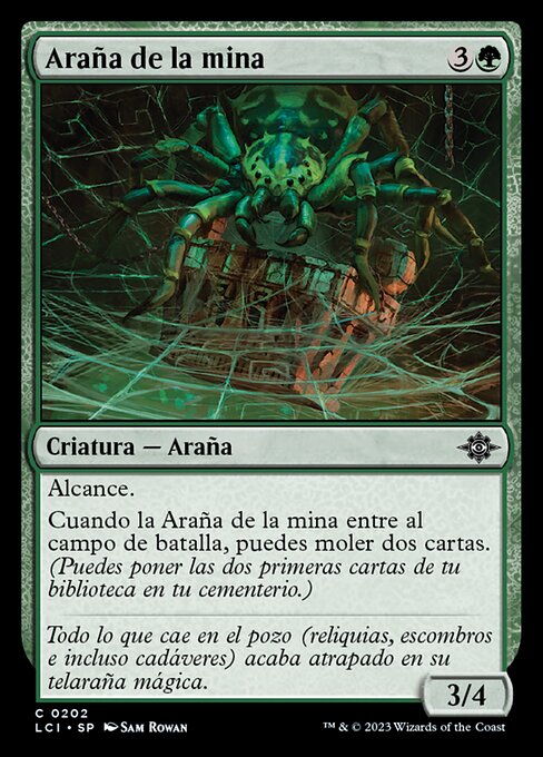 Araña de la mina