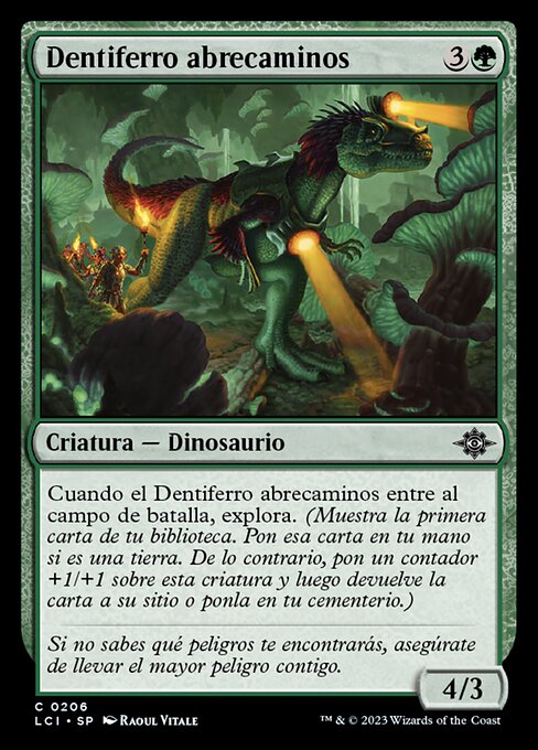 Dentiferro abrecaminos