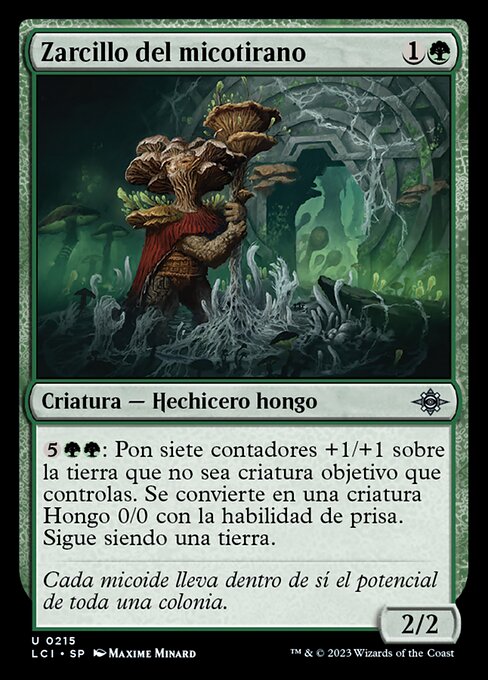 Zarcillo del micotirano