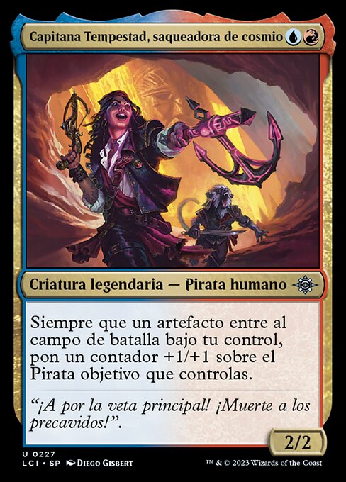 Capitana Tempestad, saqueadora de cosmio