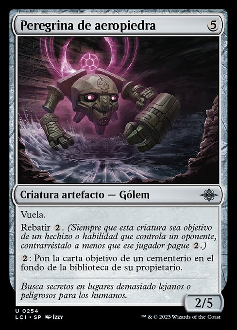 Peregrina de aeropiedra