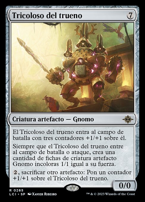 Tricoloso del trueno