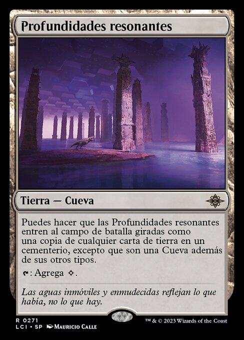 Profundidades resonantes