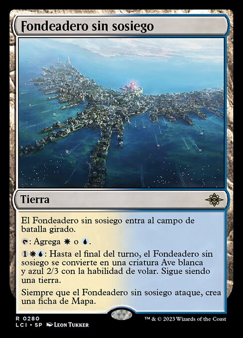 Fondeadero sin sosiego