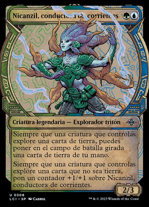 Nicanzil, conductora de corrientes