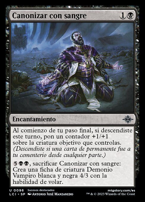 Canonizar con sangre