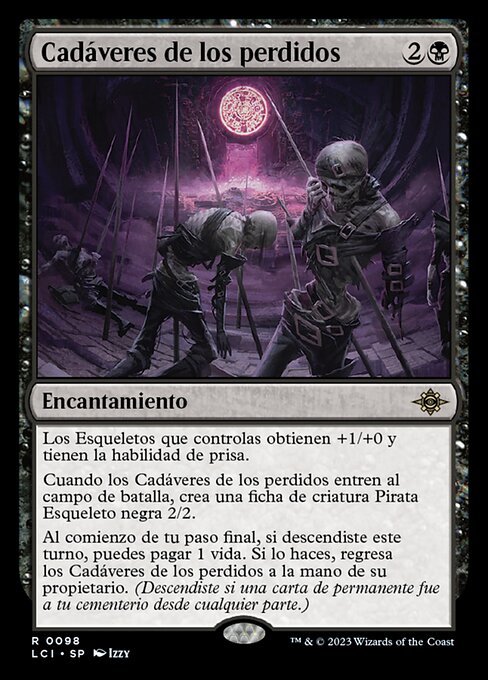 Cadáveres de los perdidos