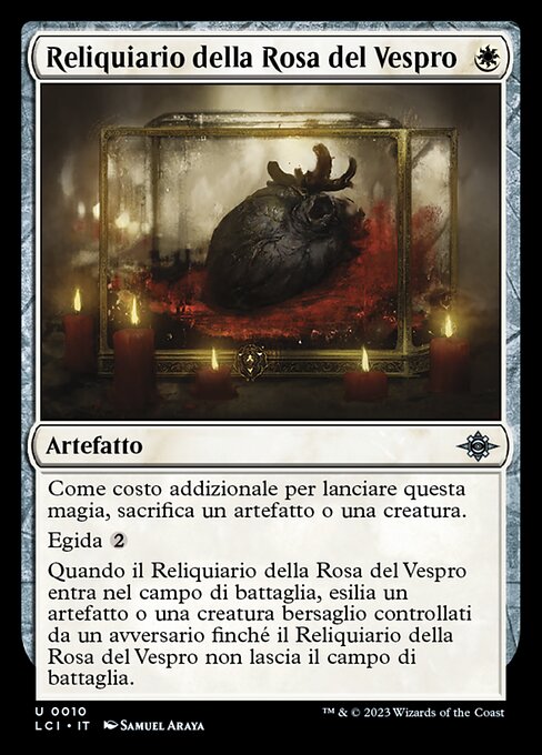 Reliquiario della Rosa del Vespro