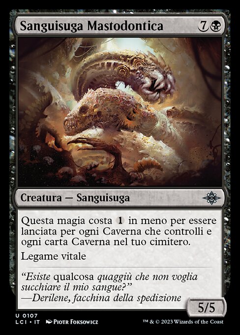 Sanguisuga Mastodontica