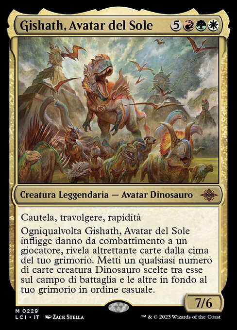 Gishath, Avatar del Sole