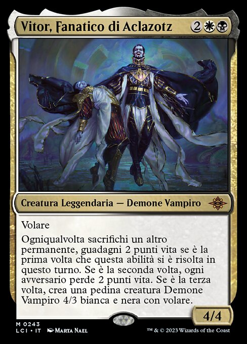 Vitor, Fanatico di Aclazotz