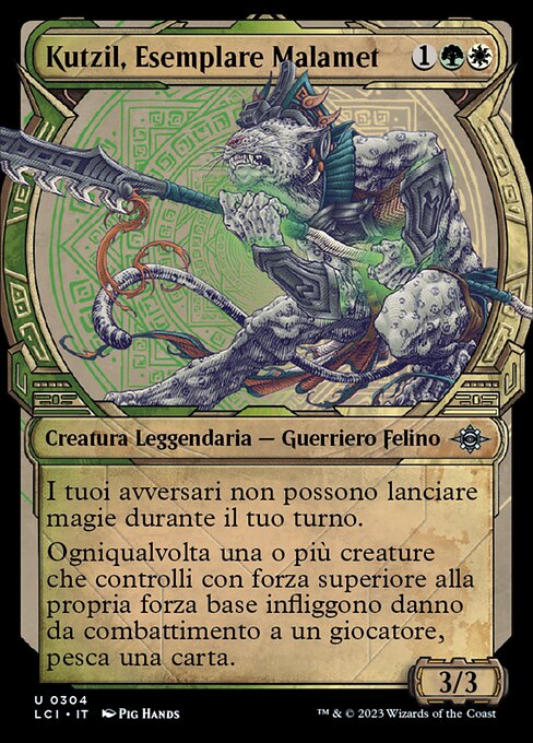 Kutzil, Malamet Exemplar