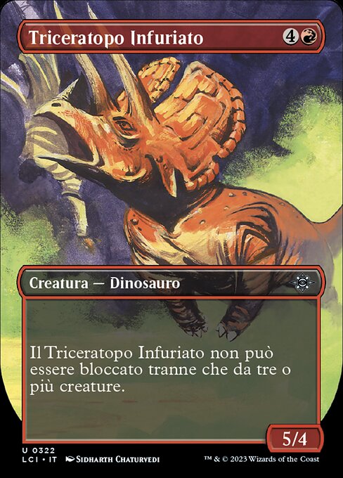 Triceratopo Infuriato