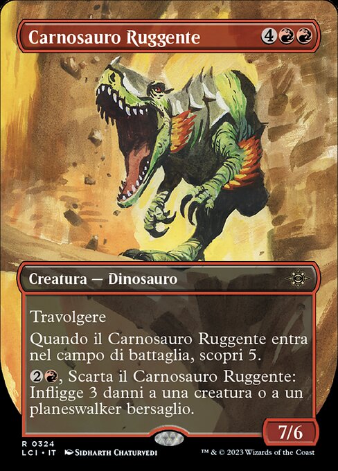 Carnosauro Ruggente