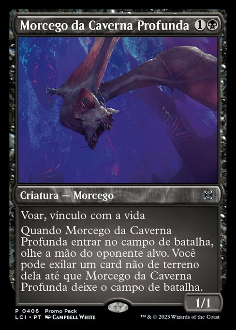 Morcego da Caverna Profunda