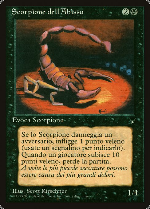 Scorpione dell'Abisso