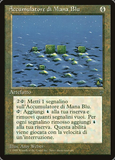 Accumulatore di Mana Blu