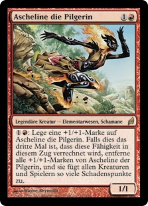 Ascheline die Pilgerin