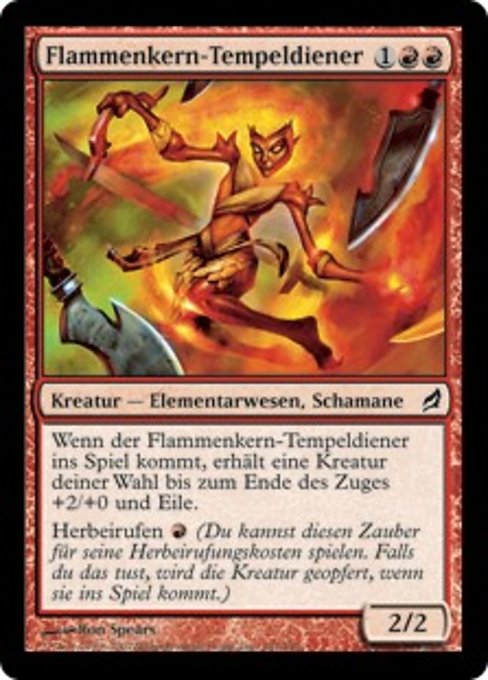 Flammenkern-Tempeldiener