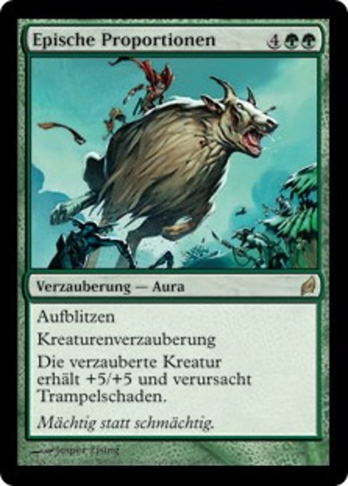 Epische Proportionen