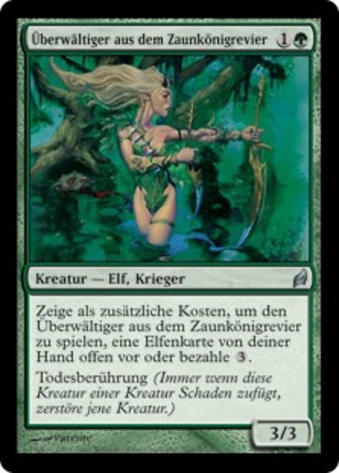 Überwältiger aus dem Zaunkönigrevier